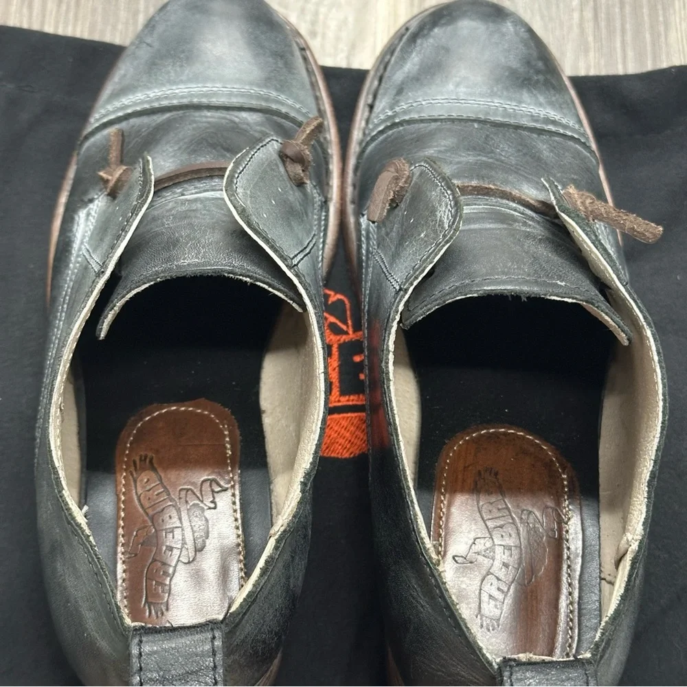 Freebird Mabel Black Leather Shoes